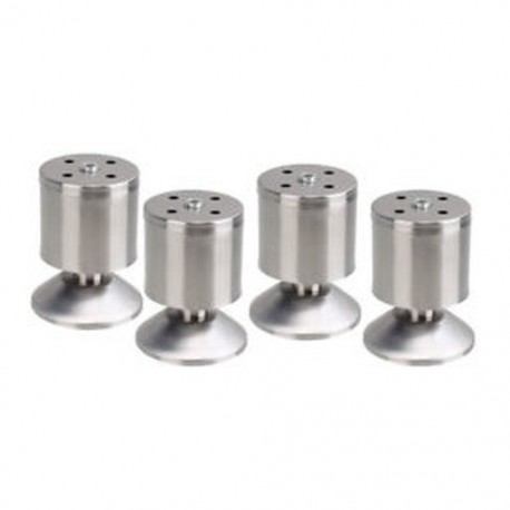 4X fém bútor lábak Szekrény asztal Asztali fiókok Kanapé lábak 80mm magasság P7R7