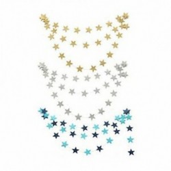 Banner koszorú Papír banner Csillag zászlók Füzér dekoráció születésnapi esküvőhöz P J5T6