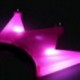 1X (1db LED villogó Diadem koronás hajpántos karácsonyi születésnapi party Prince E2R1