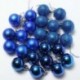 Kék - 24db elegáns karácsonyi baubles fa egyszerű csillogás Xmas díszgömb dekorációs díszdobozban BX