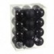 Kék - 24db elegáns karácsonyi baubles fa egyszerű csillogás Xmas díszgömb dekorációs díszdobozban BX