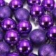 Kék - 24db elegáns karácsonyi baubles fa egyszerű csillogás Xmas díszgömb dekorációs díszdobozban BX