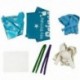 Fólia ballon szám ballon latex ballon kék hatalmas számú ballon baby Sho H2M4