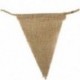 3yd juta szövet sármány banner Vintage zászlók esküvői party barna L1W3 B8K4