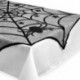 Halloween party dekoráció Spiderweb terítő fekete csipke asztallapok a P2G3-hoz