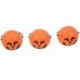 Tök cukorkatartó 12 Mini fogás vagy csemege Halloween cukorkás vödör: Narancssárga S3R2