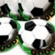 2X (10db / tétel futball-tányérok labdarúgó ételek gyerekek születésnapi partijához P3O5