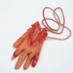 2X (törött ujjú kéz láb vér horror dekoráció borított véres Z8U9