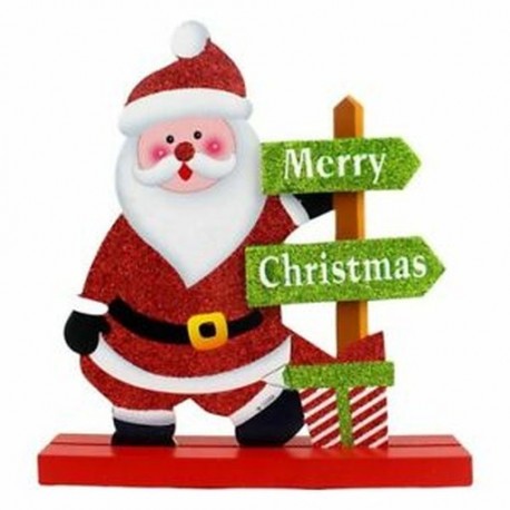 Karácsonyi díszek Mikulás nappali dekoráció 18 * 19cm E7X2 E8D3