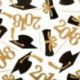 48db Arany színű gyűrű alakú tortadísz diplomaosztóra - különleges alkalmakra - O8Y5