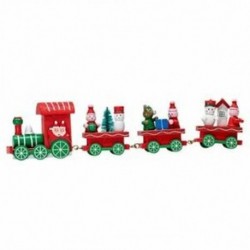 4 darab vonat fa gyermek karácsonyi ajándék belső dekoráció Y3H5