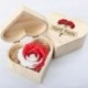 2X (szív alakú fa ékszerdoboz, ajándékdoboz Diy - szív 13 x 13 x 7 cm U6E8)
