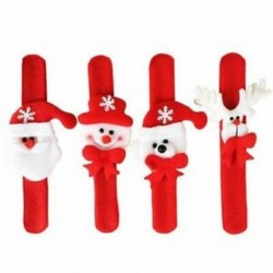 6X (4db karácsonyi karkötő karkötő pofon csuklószalagok Xmas Party kedveli táska F8M1