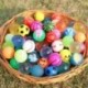 100 db gyerekeknek szóló Magic Ugráló ugráló, úszó, ugráló golyó, gumi Childre D7Y7 számára