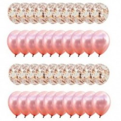 3X (Rose Gold Confetti léggömbök, 12 hüvelykes 40 darabos csomag) 20 Rose Gold Co I4I0-t tartalmaz