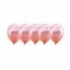 3X (Rose Gold Confetti léggömbök, 12 hüvelykes 40 darabos csomag) 20 Rose Gold Co I4I0-t tartalmaz