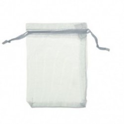 5X (100 db zsák / tasak Organza zsinórbilincsből - esküvőre, N2K0)
