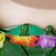 4X (Party Dekoratív Hula szoknya A trópusi stílusú hawaii levelek szoknya SumF9V6