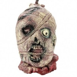 2X (Lógó véres halott ember gonosz fejű horror kísértetjárta félelmetes Halloween támaszpont K2N6