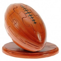 6X (Rugby Ball 3D kirakós játékok felnőtt gyermekeknek és gyermekeknek: újszerű ajándékok f I1I2