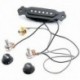 Mágneses akusztikus hangszedő a gitárhoz Black Z7W8