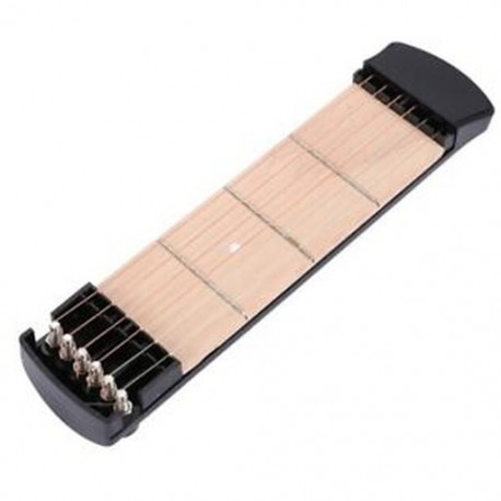 Hordozható zseb akusztikus gitár gyakorló eszköz Gadget Chord Trainer 6 String C4P0