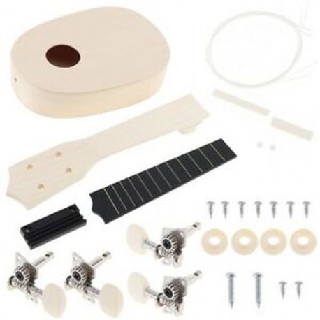 IRIN 21 hüvelykes Ukulele Diy Kit ananász alakú Basswood Hawaii gitár Han H3B8-hoz