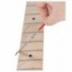 5X (1-es sorozatú gitár-nyeregcsavarós nyereg nyílású Pickguard-csiszoló fájlcsoportkészlet Luth