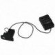 1X (Cherub G-tónusú GT-3 EQ hangszínszabályzó akusztikus gitár Preamp Piezo Pickup LCD H4W5