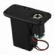 1X (Cherub G-tónusú GT-3 EQ hangszínszabályzó akusztikus gitár Preamp Piezo Pickup LCD H4W5