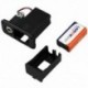 1X (Cherub G-tónusú GT-3 EQ hangszínszabályzó akusztikus gitár Preamp Piezo Pickup LCD H4W5