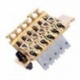 1 csomag arany gitár Tremolo híd alkatrész rendszer U5J8