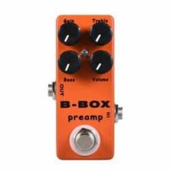 1X (MOSKY B-Box elektromos gitár előerősítő overdrive effekt pedál teljes fémvel She G7E4