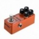 1X (MOSKY B-Box elektromos gitár előerősítő overdrive effekt pedál teljes fémvel She G7E4
