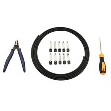 Effects Diy Solderless Cable Kit Pro Guitar Pedalboard Patch Cord Set Durab X4R5