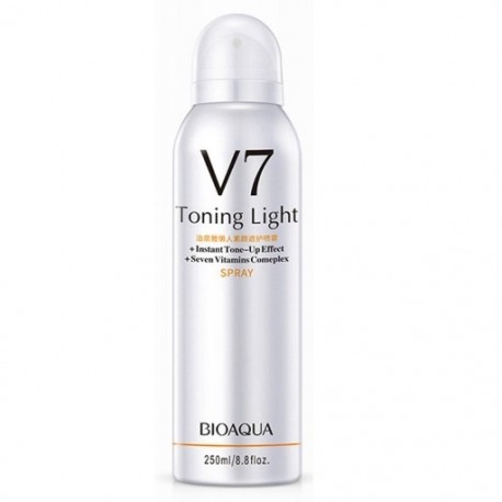 1X (Bioaqua bőrfehérítő krém 250 ml Tone Up Spray ragyogó arckép ConcI5Z4)