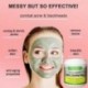 MELAO Indian Bentonite Detox agyag, 100% természetes por, arc, test K6J9