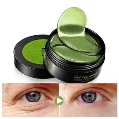 4X (Meiking Collagen Crystal Eye Mask Gel szemfoltok) 60 db szemápolási alvás MM9Z9