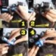 10 db hajcsavaró készítők Twist Curls Tool DIY hajformázó hajcsavarók (Random Colo P7N3