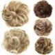 1X (Hairpiece Hair Ribbon Ponytail Extensions Hajhosszabbítások Hullámos Göndör Mes Q5K4