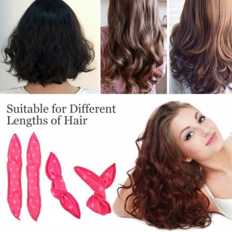 10 db Magic Curler hajcsavarók Éjszakai alvás hullámpontja Hab hajcsavarók Rol S7T2