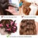 10 db Magic Curler hajcsavarók Éjszakai alvás hullámpontja Hab hajcsavarók Rol S7T2