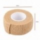 6 PCS elsősegély-nyújtó orvosi öntapadós rugalmas ragasztószalag (bőr, 2,5 cm) U1L3