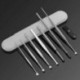 8 db Ear Pick Earwax eltávolító készlet, fültisztító szerszámkészlet, Ear Curette Ear H2K1