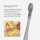 8 db Ear Pick Earwax eltávolító készlet, fültisztító szerszámkészlet, Ear Curette Ear D5I5