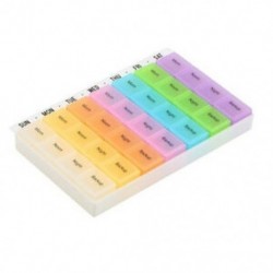Pill Organizer Box Tabletták - 7 nap 28 rekesz P9I5