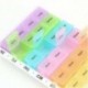 Pill Organizer Box Tabletták - 7 nap 28 rekesz P9I5