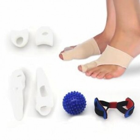 1X (Javítóbetét készlet Bunion Protector Toe Spreader Bunion Relief Socks Sle I2N4