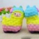 4X (1 db Kawaii Squishy lassan emelkedő Bling szivárványos juh / Alpaka puha Aranyos AN5Q8