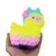 4X (1 db Kawaii Squishy lassan emelkedő Bling szivárványos juh / Alpaka puha Aranyos AN5Q8